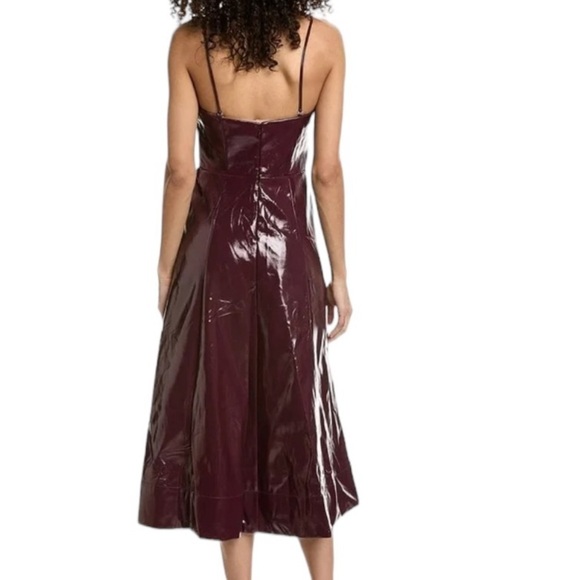 NEW STAUD Abstract Midi Convertible Dress - Picture 2 of 13